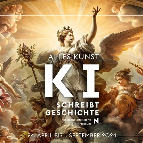 Bild: Öffentliche Führungen durch die Ausstellung "Alles Kunst - KI schreibt Geschichte"