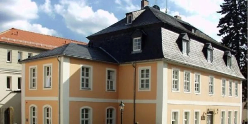 Blick auf das KOMENSKÝ Gäste- und Tagungshaus