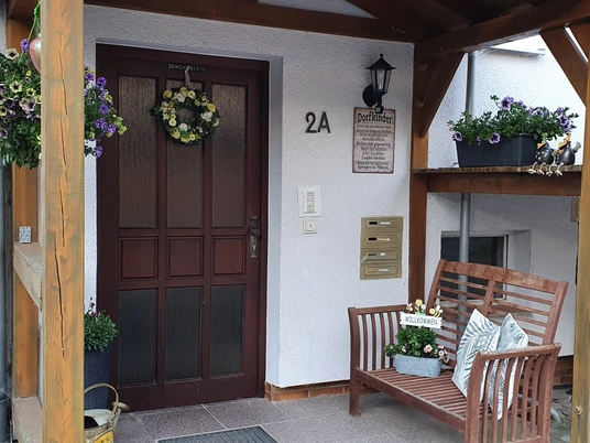 Eingang FeWo Schwesternherz