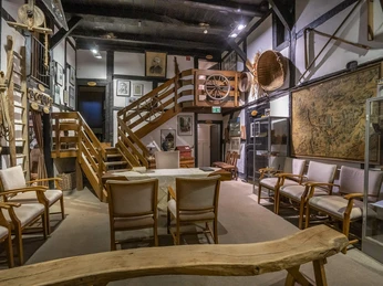 Friedrich Wilhelm Weber Museum Alhausen von innen.