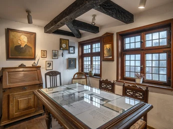 Friedrich Wilhelm Weber Museum Alhausen von innen.