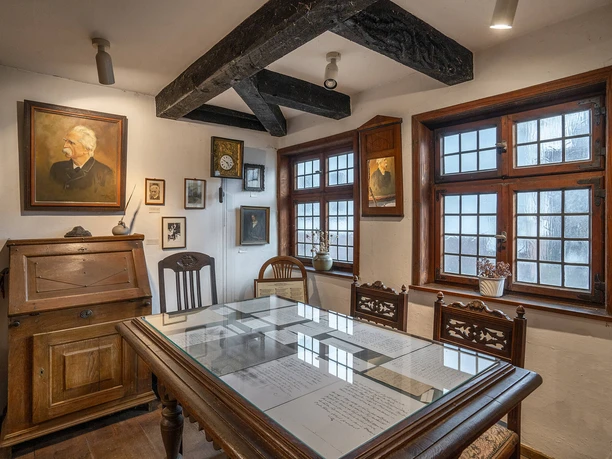 Bad-Driburg_weberhaus_alhausen Friedrich Wilhelm Weber Museum Alhausen von innen.