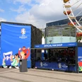 Fan Shops in der Fan Zone