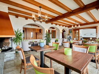 Hotel-Lobby des Hotels Schmid