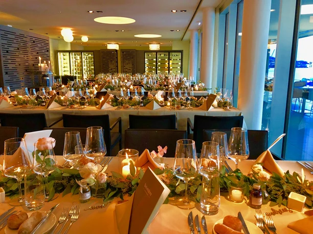 Seerestaurant Belvédère_gedeckter Tisch_Nidwalden