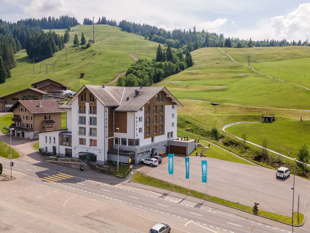 Aerial view of Hotel Rischli HOTEL RISCHLI SOERENBERG