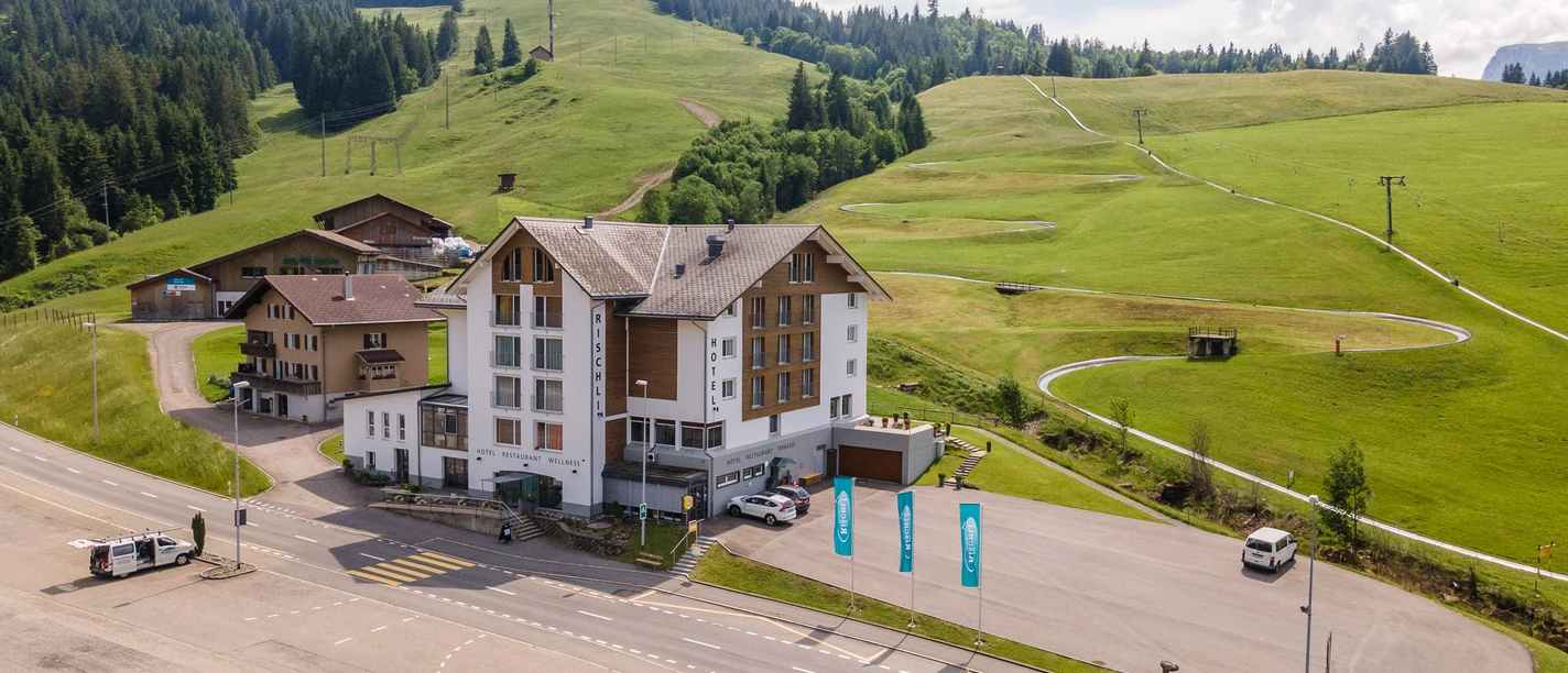 Aerial view of Hotel Rischli HOTEL RISCHLI SOERENBERG