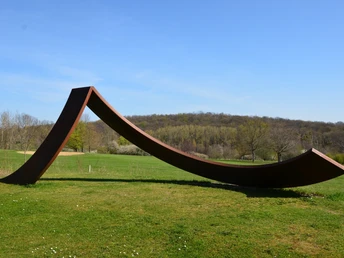 Skulptur Auf Ab Auf von Alf Lechner in Salzgitter-Bad