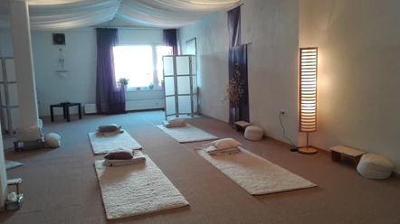 Meditativer Yogaraum
