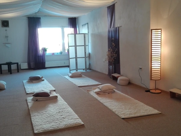 Meditativer Yogaraum