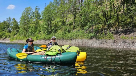 Packrafting Touren auf der Okertalsperre Packrafting Touren auf der Okertalsperre