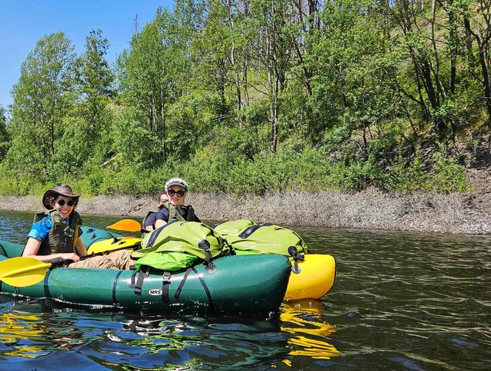 Packrafting Touren auf der Okertalsperre Packrafting Touren auf der Okertalsperre