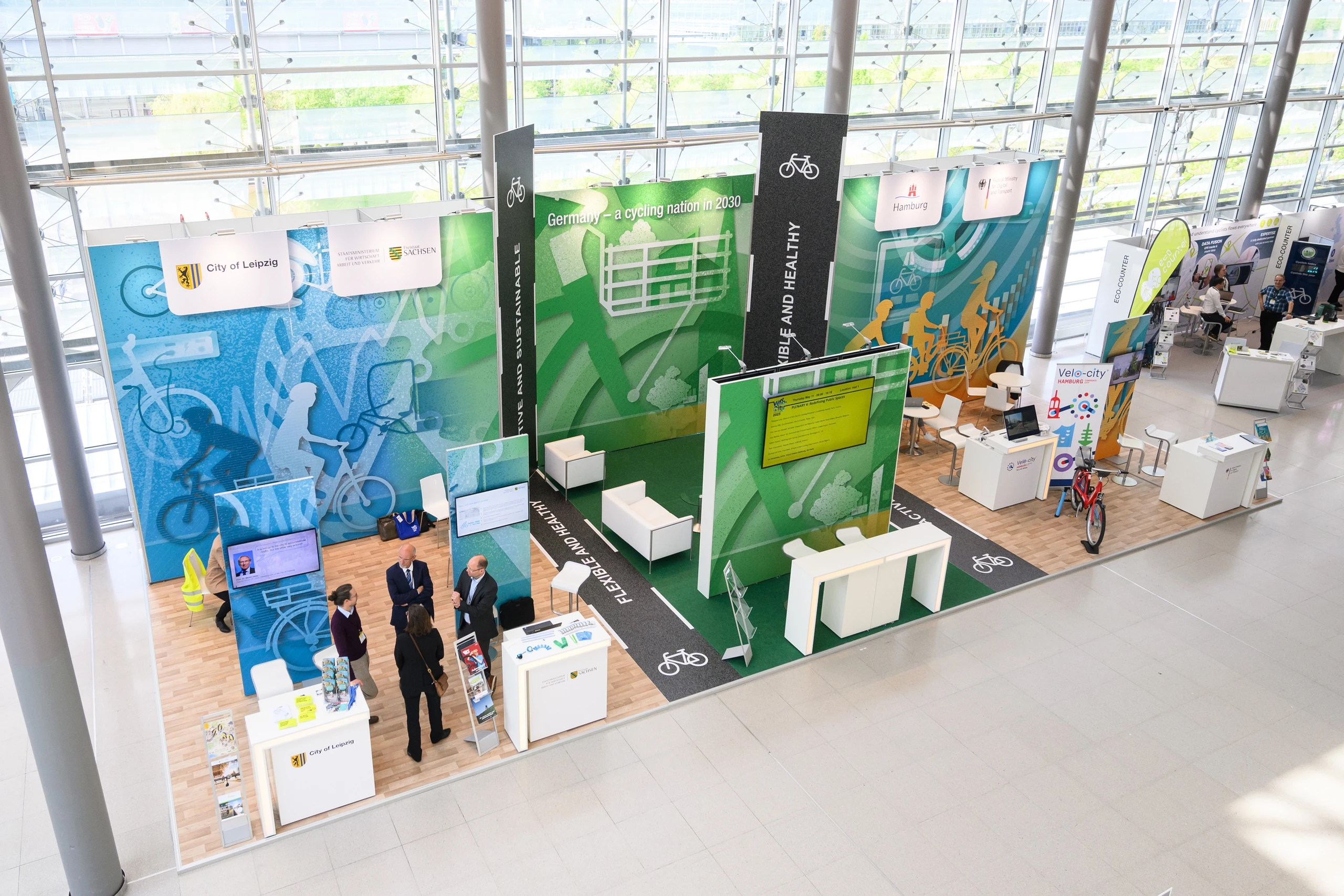 Möbeln und Technik zur Miete von FAIRNET | Leipzig Convention Bureau