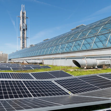 Photovoltaic systemof the Leipizger Messe | Leipzig Convention Bureau Photovoltaic system of the Leipizger Messe - presented by Leipzig Convenmtion Bureau