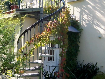 separater Eingang zur Ferienwohnung