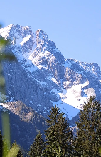 Ausblick vom Wohnzimmer aus