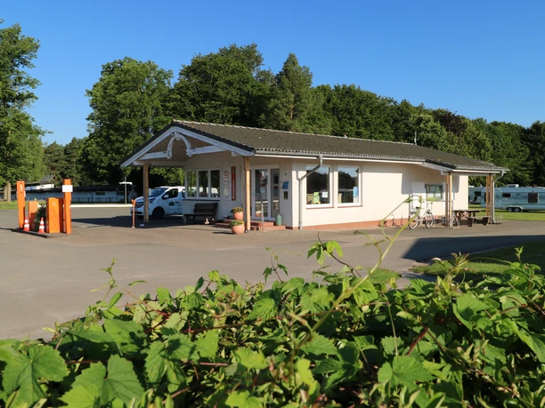 The reception of the campsite in Zeven