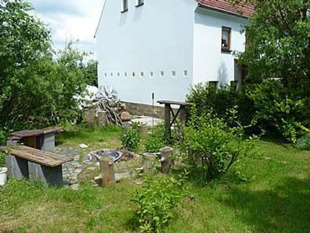 Grillplatz im Grundstück