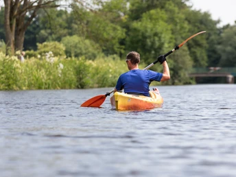 Mit dem Kajak auf der Hamme
