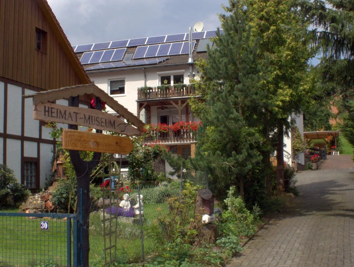 FeWo Heimatmuseum Hausansicht