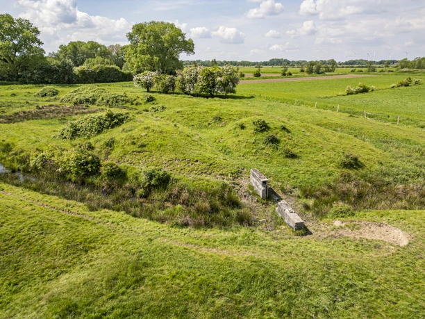 Marschlandschaft am Mühlenpott Marschlandschaft am Mühlenpott