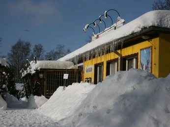 Die Kräuterbaude im Wintermodus