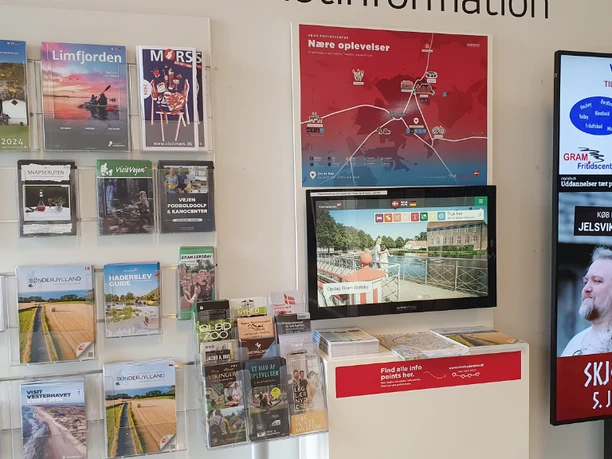 Infopoint Gram Bibliothek