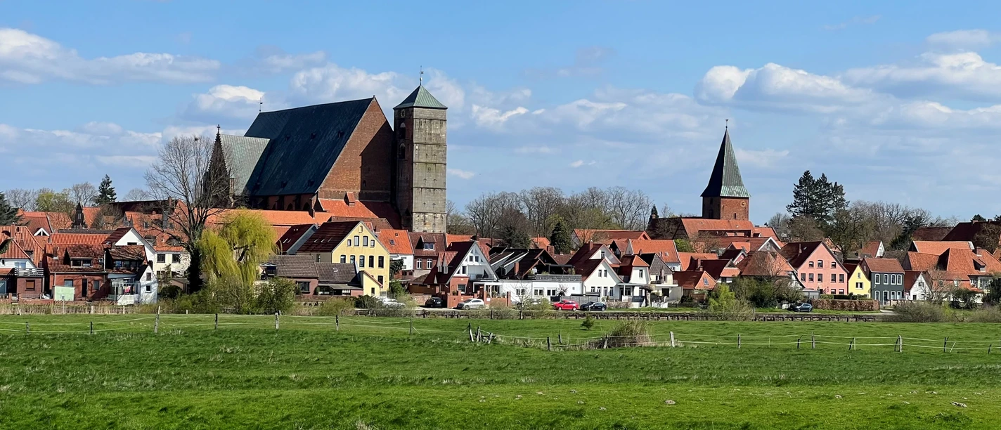 Eine Stadtansicht von Verden Eine Stadtansicht von Verden
