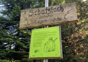 Das Schatzloch am Stierkopf