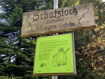 Das Schatzloch am Stierkopf