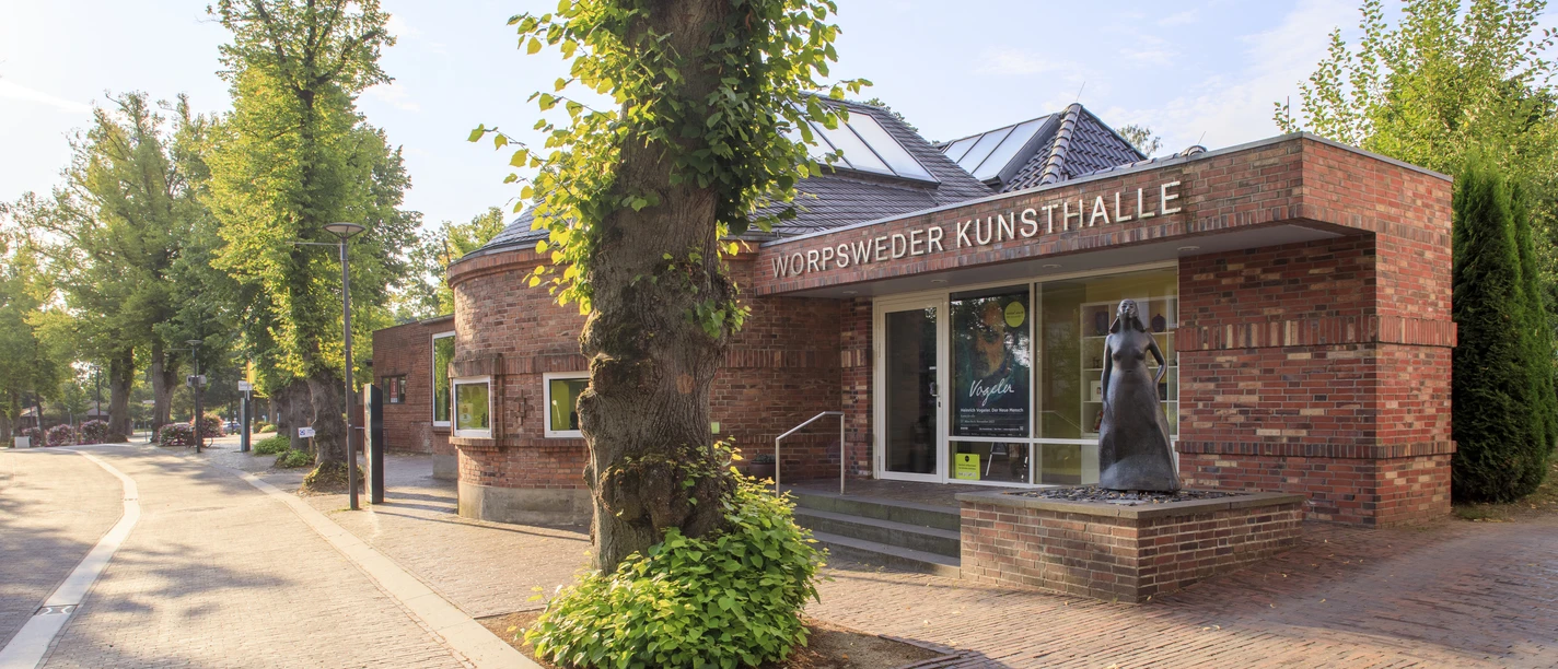 Worpsweder Kunsthalle Worpsweder Kunsthalle - a red brick building on Bergstraße in the center of Worpswede