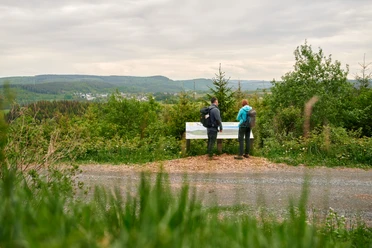 Oberhalb von Küstelberg auf dem Sauerland-Höhenflug Oberhalb von Küstelberg auf dem Sauerland-Höhenflug