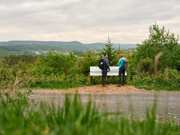 Oberhalb von Küstelberg auf dem Sauerland-Höhenflug Oberhalb von Küstelberg auf dem Sauerland-Höhenflug