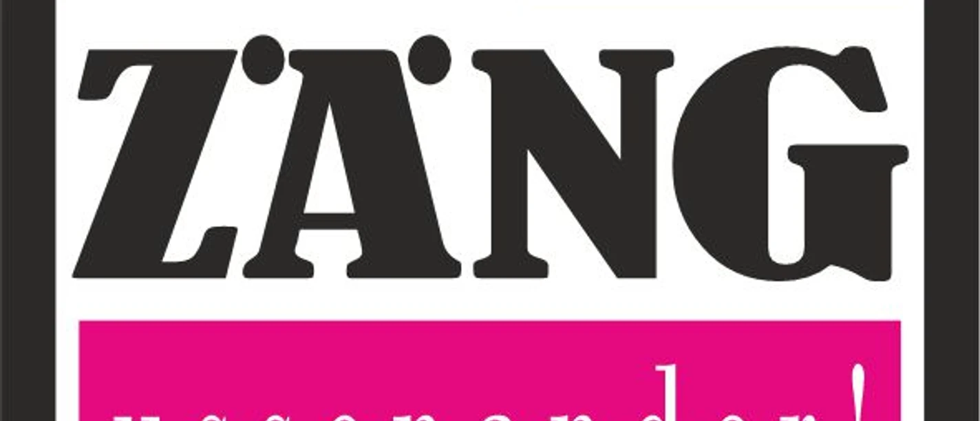 Logo Arsch huh final.jpg Logo der Aktion "Arsch huh, Zäng ussenander!" mit Slogan "PrO bleibt bunt" in kräftigen Farben.