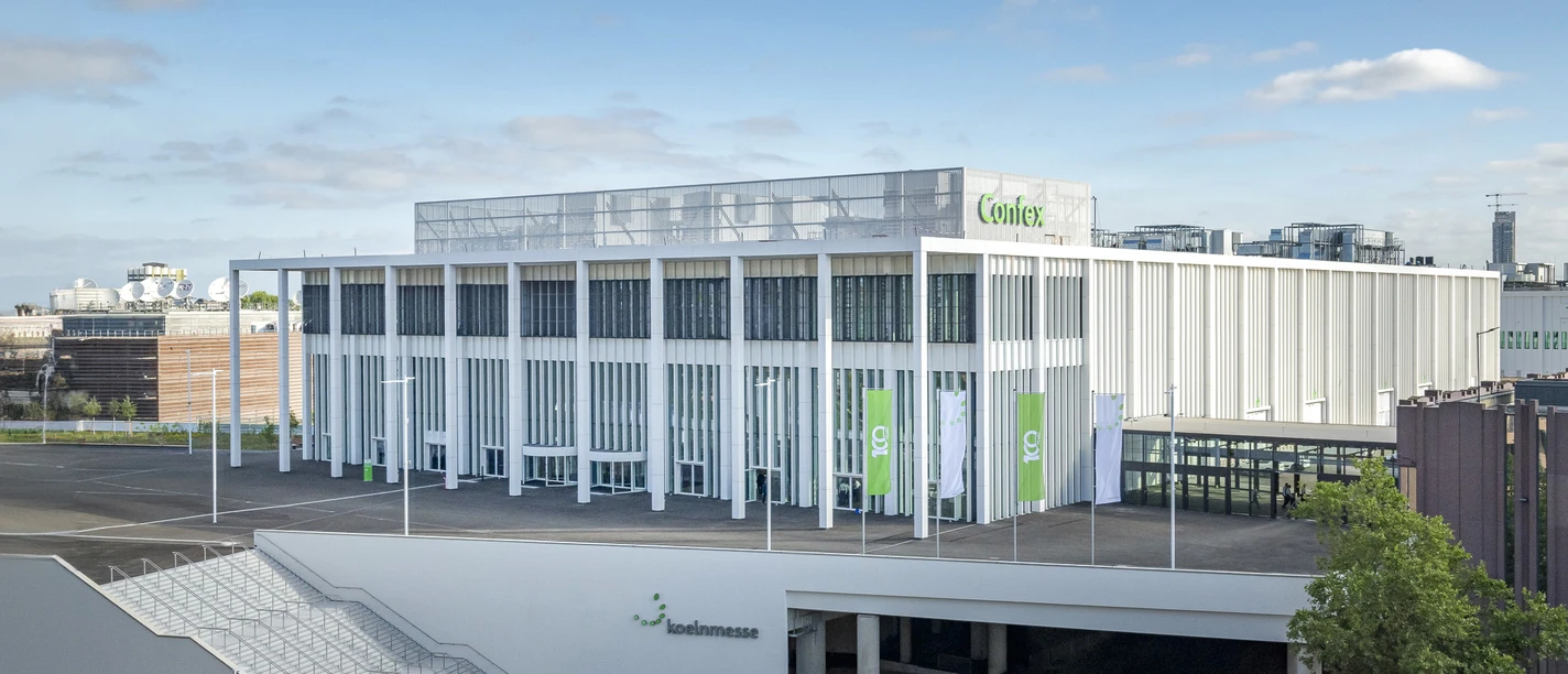 Confex_Außenansicht Neues Kongresszentrum Confex von außen