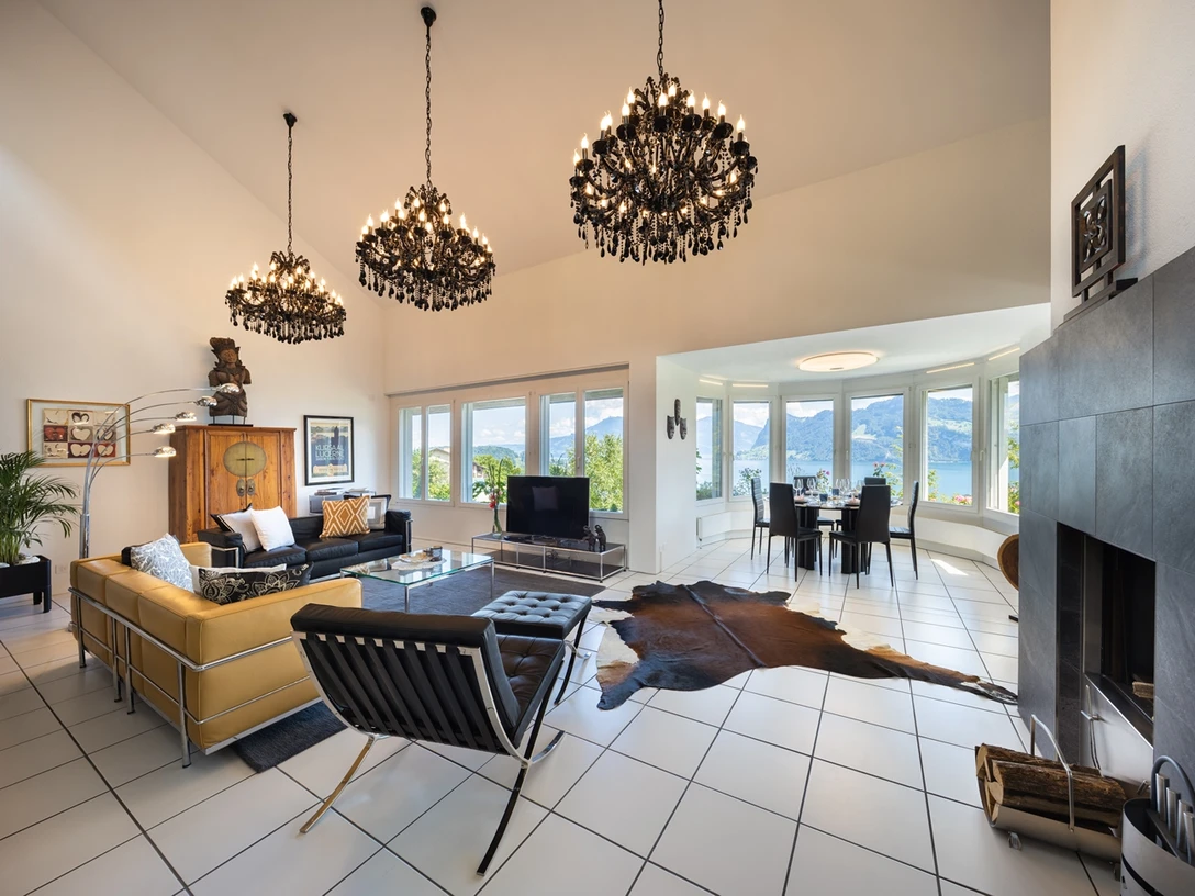 Living room of Villa Ysara