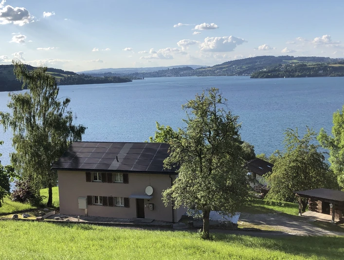 Apartment Rigiblick and Bürgenstock lake view in the countryside