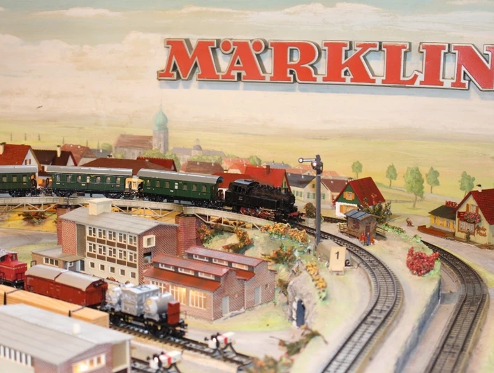 Das Museum „Spielzeugeisenbahnen im Schaufenster“