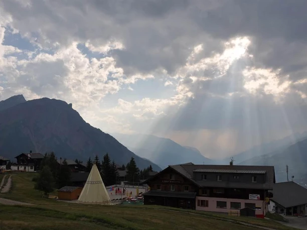Gewitter im Rhonetal