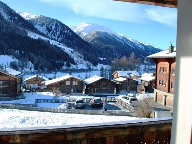 Aussicht vom Balkon
