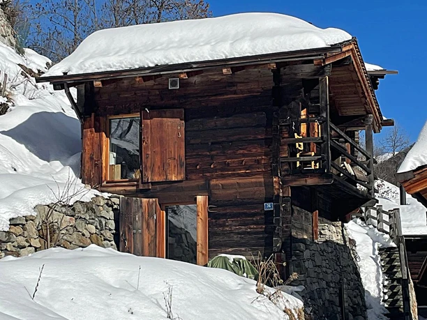 Westseite im Winter