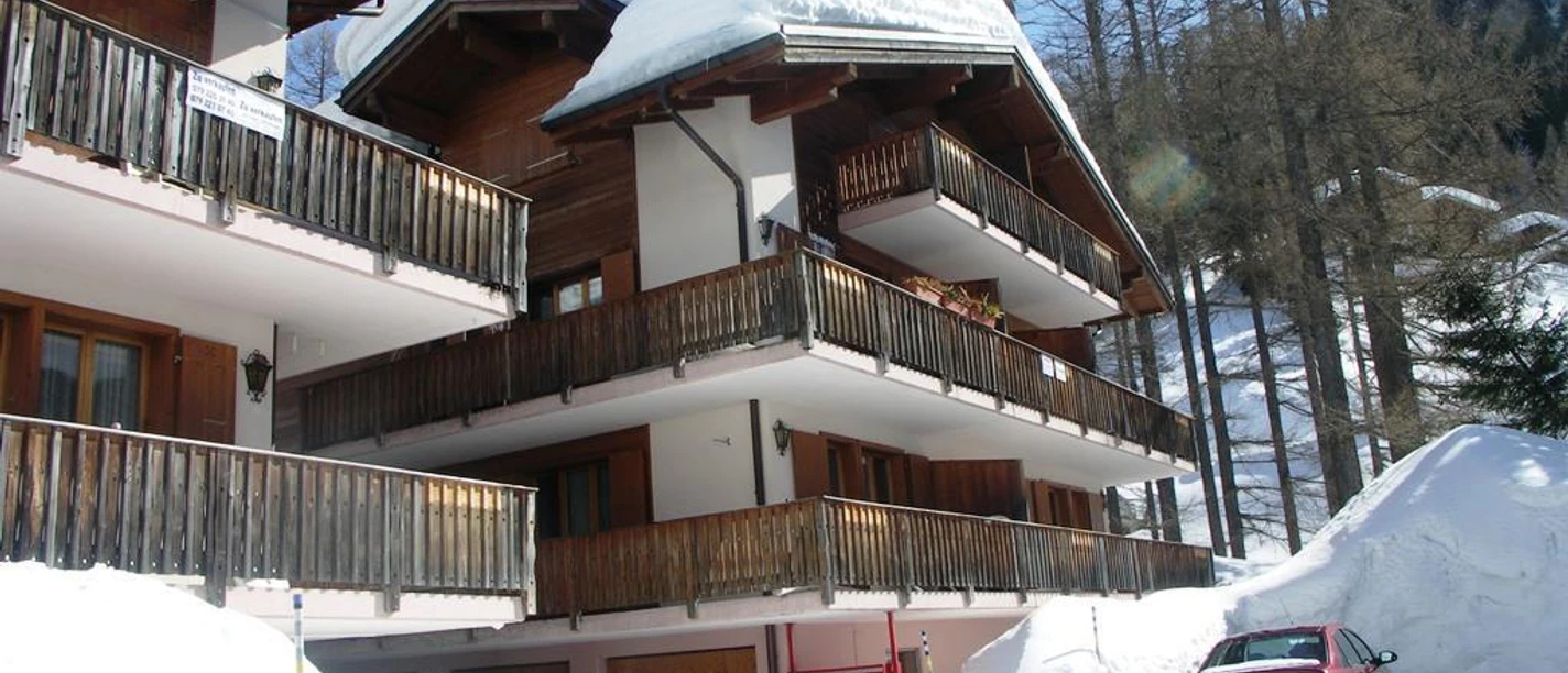 Hausansicht Winter