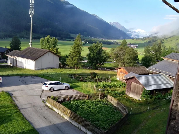 Aussicht Wohnzimmer im Sommer