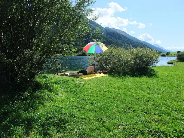 Ausspannen am Geschinersee
