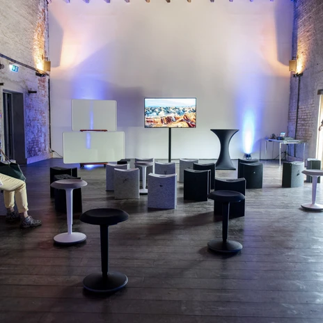 Tagungsraum Kantine 3 in der Eventlocation Kunstkraftwerk | Leipzig Convention Bureau