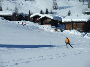 Schlittelhang vor unserem "Hiischi"