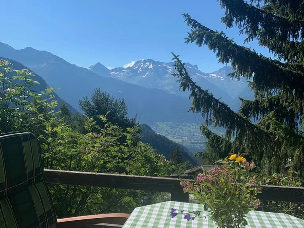 Die Aussicht ...