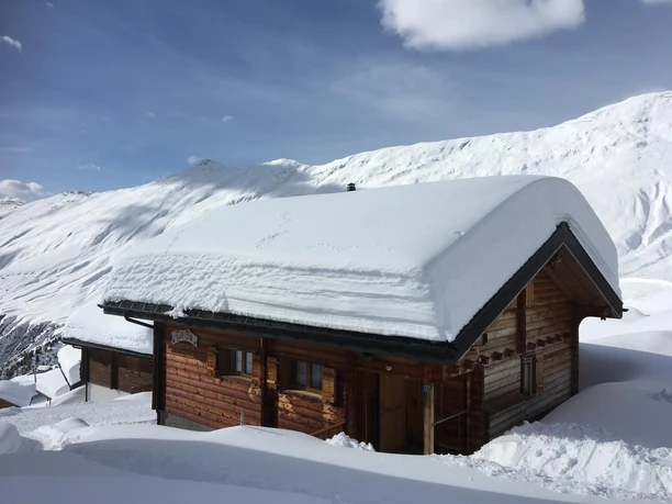 Chalet GaSa im Winter Chalet GaSa im Winter