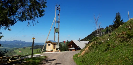 Blick auf den Hof Oberbühl