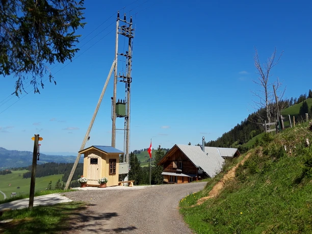 Blick auf den Hof Oberbühl